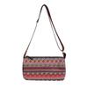 Bolso Bandolera Estilo Étnico Nuevo Bolso de Hombro a Cuadros para Mujer Rayado Bolso de Verano 2025 para Mujer Minoría Étnica de Moda