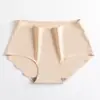 Pantaletas de Seda de Hielo sin Costuras para Mujer, Talla Grande, Una Pieza de Seda de Hielo con Entrepierna de Algodón Puro, Pantaletas Sexy de Cintura Media, Producto Nuevo, Pantaletas para Mujer