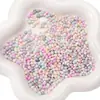 2-6mm Pedras Assimétricas de Vidro Não Porosas Contas Soltas Material para Decoração DIY de Capa de Celular Feita à Mão Acessórios