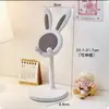 Suporte de Celular de Coelho Desenho Animado Fofo para Mesa, Ajustável para Assistir Séries, Uso em Mesa de Escritório, Design Feminino e Adorável