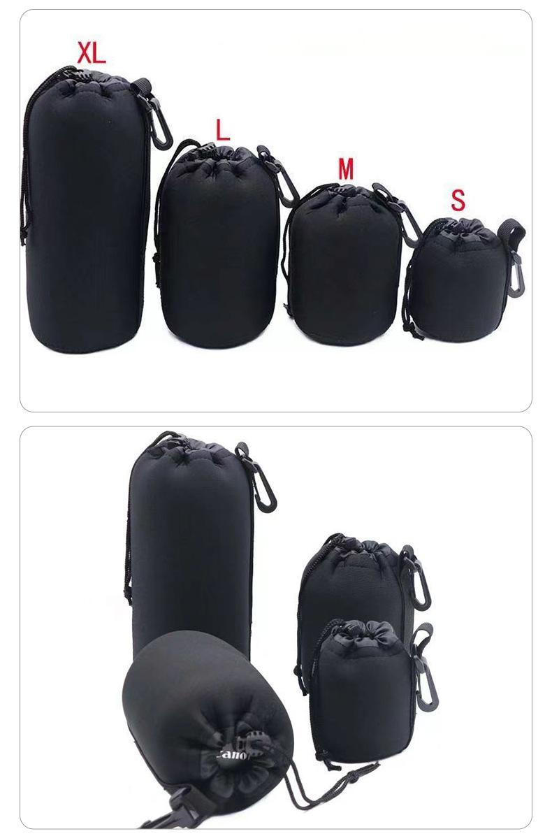 3MM潜水料相机镜头套减震保护套镜头筒四件套相机镜头套源头厂家