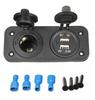 Cargador de coche modificado de 12 V-24 V directo de fábrica, cargador de coche USB dual + cargador de coche modificado de 12 V para coche madre