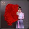 Leque de Dança de Seda dança clássica dança quadrada leque Yangko de Jiaozhou vermelho grande performance performance leque de dança para adulto
