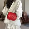 Bolsa de Mão com Tachas Estilo Celebridade da Internet para Mulheres 2026, Bolsa de Ombro Transversal com Design Único, Porta-Moedas de Nicho