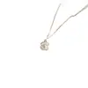 Collar de Perlas de Concha Plateada para Mujer, Lujo Ligero, Estilo de Nicho de Gama Alta, Cadena para el Cuello Versátil, Regalo para el Cumpleaños de la Novia