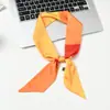 Bolsa de Corbata con Mango de Pintura al Óleo Bufanda de Seda Diadema para el Cabello Verano de Mujer Larga de Alto Nivel Goma para el Cabello Cinta para el Cabello Bufanda Pequeña