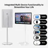 Pantalla Inteligente Móvil de 23.8 pulgadas para Amigos, Pantalla Portátil para Transmisión en Vivo, TV Móvil Quimi Táctil Inteligente