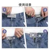 Pantalones Casuales Sin Costura en la Cintura Hebilla Extendida Expansor de Cintura Desmontable Artefacto para Monedas Pequeñas Pantalones de Traje Hebilla de Ajuste de Cintura