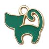 20 tipos de traje verde goteando aceite colgante de aleación cactus amor arete pulsera diy accesorios de joyería hechos a mano