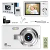 Cámara Digital Portátil Retro Vintage HD Pequeña Portátil CCD Estudiante Fiesta Belleza Mini Cámara