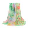Bolsas de Comércio Exterior Novas 2025 Transfronteiriças, Lenços Gradiente Estampados Digitalmente em Chiffon Primavera e Verão Europeus e Americanos Atacado