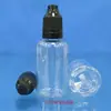 Anti-niños PET30ML Tapa de Doble Seguridad Punta Fina Tapón Interior Delgado Botella Gotero Inyección de Aceite Esencial Color Material Color Botella de Plástico Vacía