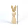 Madera Sólida Madera Blanca Embrión Jardín de Infancia DIY Creativo Educación Temprana Materiales Didácticos Transfronterizo en stock Adornos