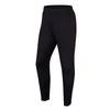 Tejido microporoso transpirable que absorbe la humedad Negro puro Pantalones deportivos casuales Deportes Fitness Correr Ejercicio Cómodo Combinable con todo