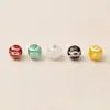 Ágata estilo Xizang de tres ojos dzi cuentas redondas manualidad DIY 6/8MM diente de tigre cuentas de Buda pulsera collar accesorios de joyería venta al por mayor