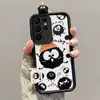 Adecuado para Samsung S24Ultra Dibujos Animados Samsunga55 Moda Funda para Teléfono Móvil Femenina A25 Muñeca de Pie Briqueta S23