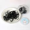 Elástico de Borracha Colorido Descartável para Cabelo de Crianças Coreanas Anel de Cabelo para Meninas Pequenas Faixa de Cabelo para Cabelo de Bebê Corda de Cabelo Corda de Cabelo Acessórios de Cabelo para Mulheres