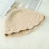 Venta Directa de Fábrica Sombrero de Pescador Tejido a Crochet Hecho a Mano Sombrero de Lana de Invierno Cálido para Mujer Versátil Color Sólido Moda Sombrero de Cubo
