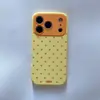 Funda Estilo Coreano Dopamina Bloques de Color Estrella Adecuada para iPhone 17 Pro Max, Apple 16 Pro Ventana Grande 15P
