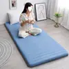 Colchón Engrosado para Dormitorio de Estudiantes, a Prueba de Humedad, Colchoneta Plegable Tipo Tatami, Adecuado para Litera Superior e Inferior, Individual o Doble, Imprescindible para el Invierno