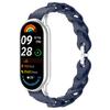 Para Mi Band 9 Pulseira de Silicone Pulseira Mi 8 Pulseira Oca Cor Starlight Pulseira de Substituição de Relógio Universal