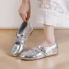 Zapatos Elevadores en Stock con Aumento de 4-6 cm, Mismo Estilo que la Sra.. Park, Zapatos de Ballet Cruzados Estilo Francés Nuevos Verano 2026