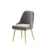 Mesa de Conferencias Nórdica con Tablero de Roca Estudio Rectangular Mesa de Negociación y Capacitación Combinación de Mesa y Silla para Recepción de Negocios de Empresa