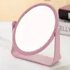 Espejo para Dormitorio Estudiantil, Espejo de Escritorio Simple para Uso Doméstico, Espejo de Tocador para Estudiantes de Dormitorio de Pie Estilo Ins