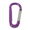 Venta Directa de Fábrica Mayoreo Llavero Cuadrado, Mosquetón de Escalada de Aleación de Aluminio, Gancho Accesorio para Mochila, Clip para Colgar Tres Llaves