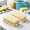 Cepillo para Zapatos de Cerdas Suaves, Cepillo para Lavandería, Cepillo Multifuncional para Limpieza de Zapatos del Hogar, Cepillo para Ropa, Cepillo para Zapatos, Cepillo Amarillo de Cerdas Suaves