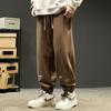 Pantalones Bordados de Piña para Hombre Primavera y Otoño Talla Extra Pantalones Deportivos para Hombre Marca Pesada de Moda Pantalones Casuales Sueltos