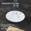 Conjunto de Tigelas de Arroz de Porcelana Azul e Branca de Alta Temperatura com Cor de Esmalte Inferior Utensílios de Mesa Estilo Chinês Tigela de Macarrão Doméstica Prato de Prato Retrô