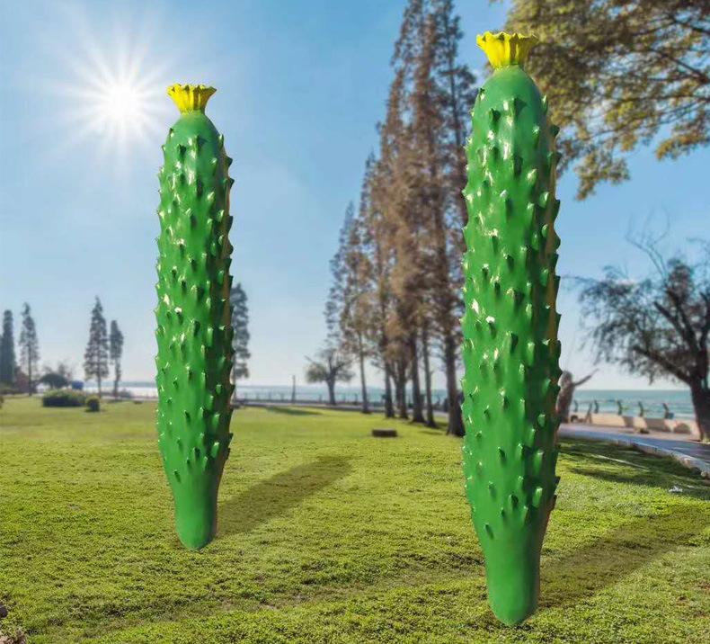 仿真水果蔬菜树脂黄瓜雕塑