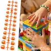 Unhas Postiças Infantis de 24 Peças Estilo Francês Modernas para Comércio Exterior com Tiras de Extensão e Decoração