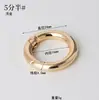 Em estoque liga de zinco argola de mola anel circular aberto acessórios de ferragem para bolsa fivela de mola de conexão para alça de ombro de bolsa