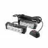 Luzes de Grade LED para Carro Alta Potência Uma para Duas Luzes de Advertência Piscantes Moto Modificada Luzes Estroboscópicas de Atmosfera Atacado