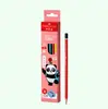 Lápices Faber-Castell para Estudiantes de Primaria 2B/Hb Examen Tareas Específicos para Respuestas Barril Triangular Lápices de Práctica de Escritura para Niños