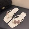 Chanclas Estilo Hada para Mujer, Sandalias Planas de Playa para Exteriores de Verano, Calzado para Mujer, Modelo Nuevo 2026 Sandalias de Tira