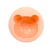 Bandeja de Hielo Animales Molde de Pastel de Arroz de Silicona Taza de Pudín Taza de Mousse para Helado Molde de Helado de Oso Taza de Gelatina Bandeja de Hielo