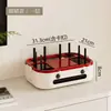 Caixa de armazenamento para roteador WiFi para sala de estar em casa, organizador de tomadas, modem sem fio, organizador de decodificador
