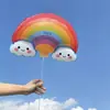 Globos con Clip al por Mayor Nuevo Dibujos Animados Tamaño Grande con Asa Kuromi Palo de Mano Inflable