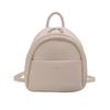 Mochila Simple Estilo Coreano para Niños y Niñas 2024 Nueva Exportación Bolsa para Niños Mochila Mini de Color Puro a la Moda
