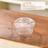 Vaso de Plástico Transparente Desechable con Taza Gruesa y Moderna para Fruta Cortada, Caja Desechable, Vaso de Plástico Transparente, Ensalada, Hielo en Polvo, Ensalada de Frutas, Caja de Embalaje para Puesto