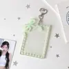 Hisocute Original Tarjetero para Perseguir Estrellas Funda para Exhibición de Polaroid de Tres Pulgadas Colgante Tarjeta de Estudiante de Campus Tarjeta de Comida Funda Protectora