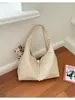 2026 Bolso Tote Tejido Casual Nuevo de Gran Capacidad para Mujer Bolso de Hombro Retro Simple para el Trabajo y el Viaje