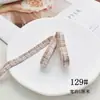 Cinta de Tela de Felpa a Cuadros de Cebolla Blanca y Negra Accesorios para el Cabello Hechos a Mano Pasador de Moño de Bricolaje Material de Cuerda para el Cabello Otro Ninguno