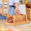 Novo fatiador de pão transfronteiriço, fatiador de torradas de panificação comercial, bandeja de armazenamento de lascas de pão multifuncional