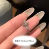 Pendientes de Hueso de Oreja de Ballesta de Diamante Completo Clavo de Titanio de Alta Gama Super Brillantes