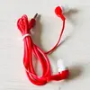 Regalos promocionales al por mayor de fábrica 370 cabeza de calabaza Línea de fideos intrauditivos MP3 máquina de emparejamiento auriculares en stock tapones de colores para los oídos