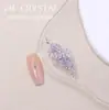 Zm Zircônia Nova Base Transparente Super Brilhante 1.5X3 Marquise Nail Art Pedras Strass com Fundo Pontiagudo Mini Gelo-Transparente Decorações Coloridas